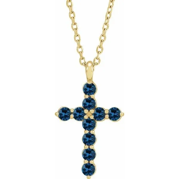 Accented Cross Necklace J. Meredith Jewelers Delafield, WI