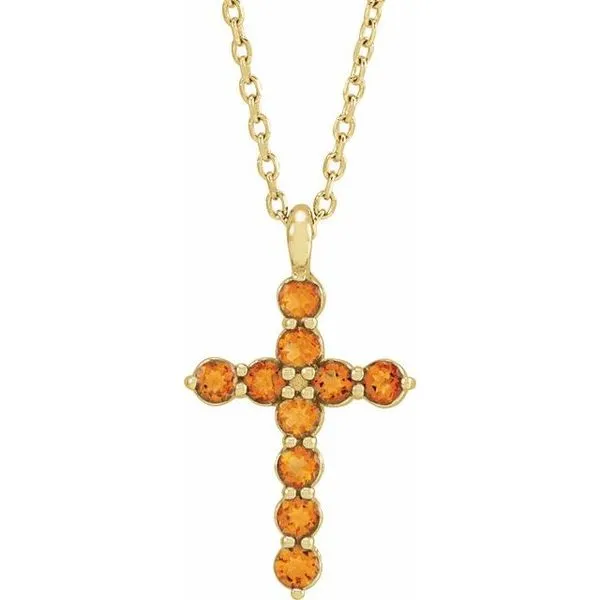 Accented Cross Necklace J. Meredith Jewelers Delafield, WI
