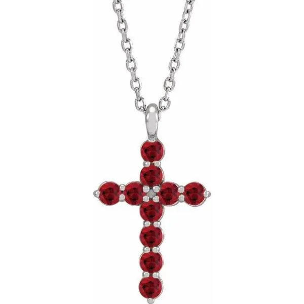 Accented Cross Necklace J. Meredith Jewelers Delafield, WI
