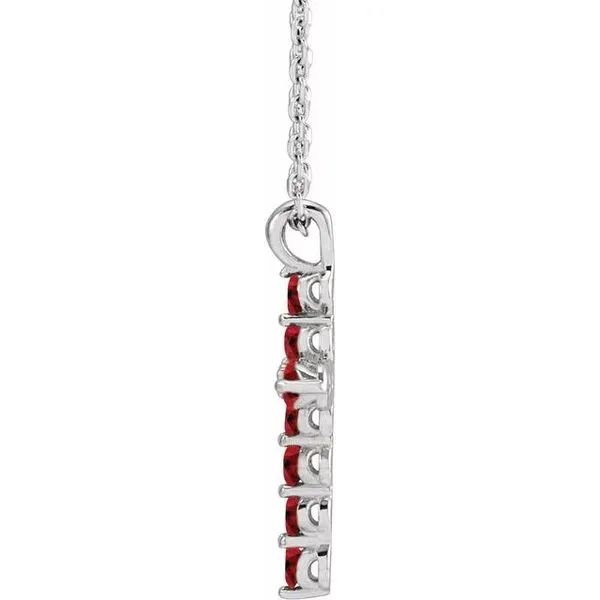 Accented Cross Necklace Image 2 Cravens & Lewis Jewelers Georgetown, KY