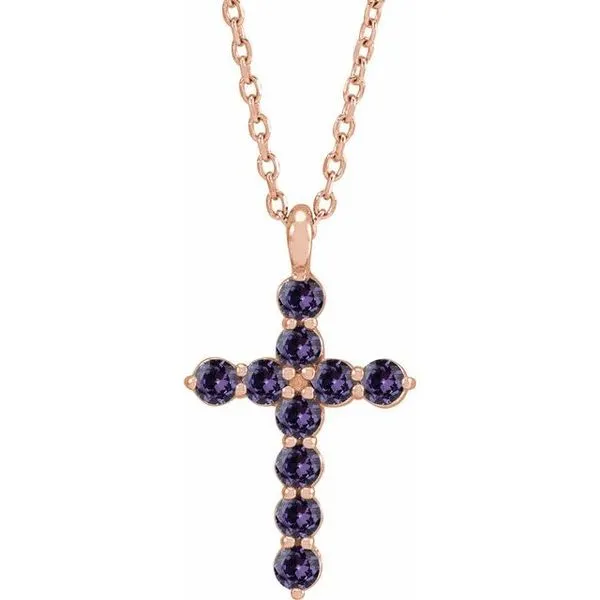 Accented Cross Necklace Jewelry Design Studio Jensen Beach, FL