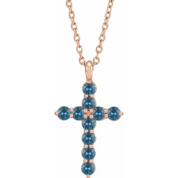 Accented Cross Necklace Hopman Jewelers Elkhart, IN