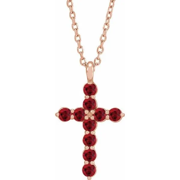 Accented Cross Necklace Hopman Jewelers Elkhart, IN