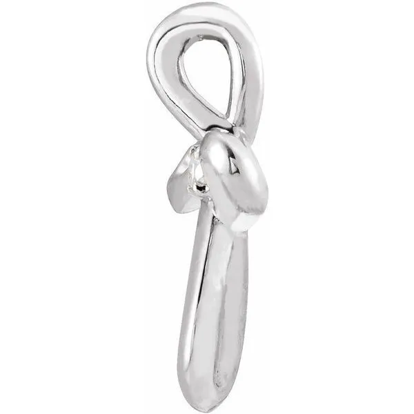 Solitaire Cross Pendant Image 2 Arnold's Jewelry and Gifts Logansport, IN