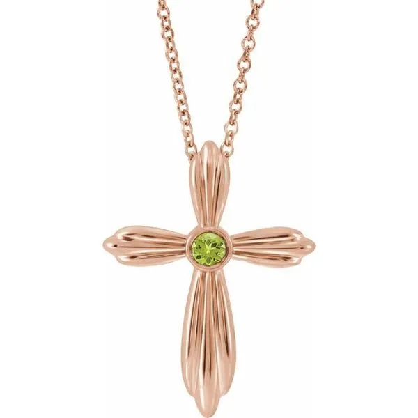 Bezel-Set Cross Necklace Smith Jewelers Franklin, VA