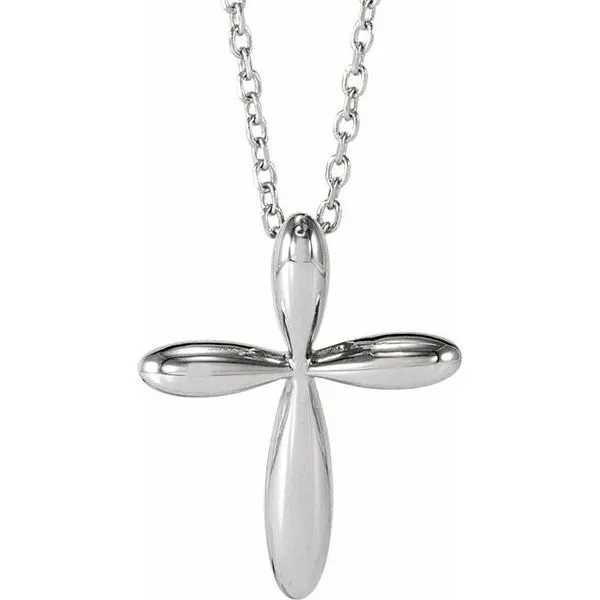 Cross Necklace Image 4 Hopman Jewelers Elkhart, IN