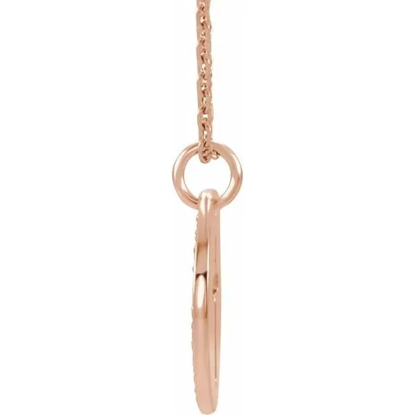 Accented Pierced Cross Necklace Image 2 Jewelry Design Studio Jensen Beach, FL