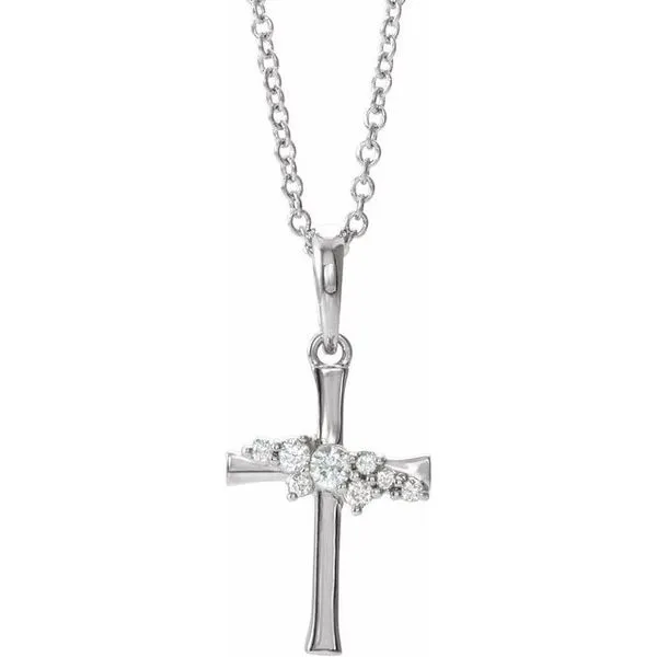 Cross Cluster Necklace Hopman Jewelers Elkhart, IN
