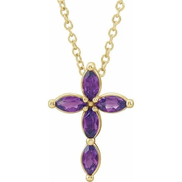 Cross Necklace Leslie E. Sandler Fine Jewelry and Gemstones rockville , MD
