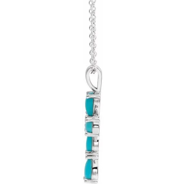 Beaded Cross Necklace Image 2 James & Williams Jewelers Berwyn, IL