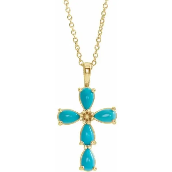 Beaded Cross Necklace Scirto's Jewelry Lockport, NY
