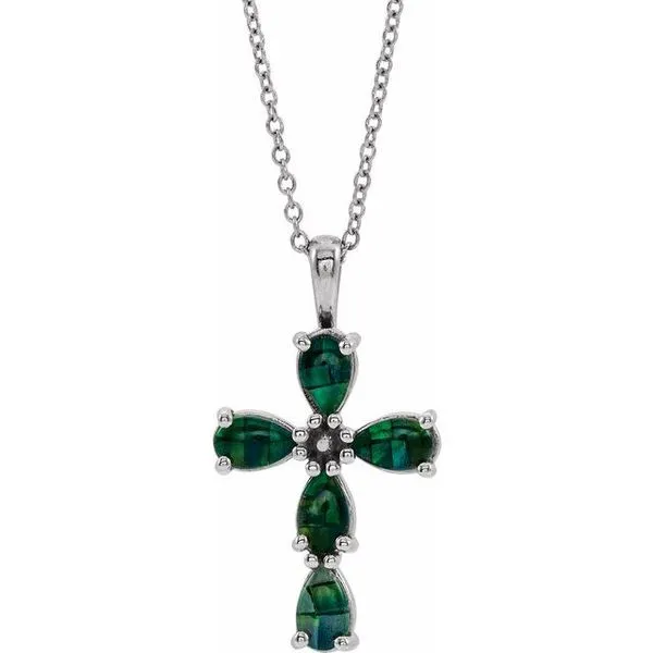 Beaded Cross Necklace Hopman Jewelers Elkhart, IN