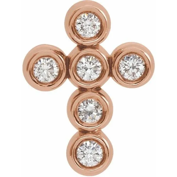 Bezel-Set Cross Pendant James & Williams Jewelers Berwyn, IL