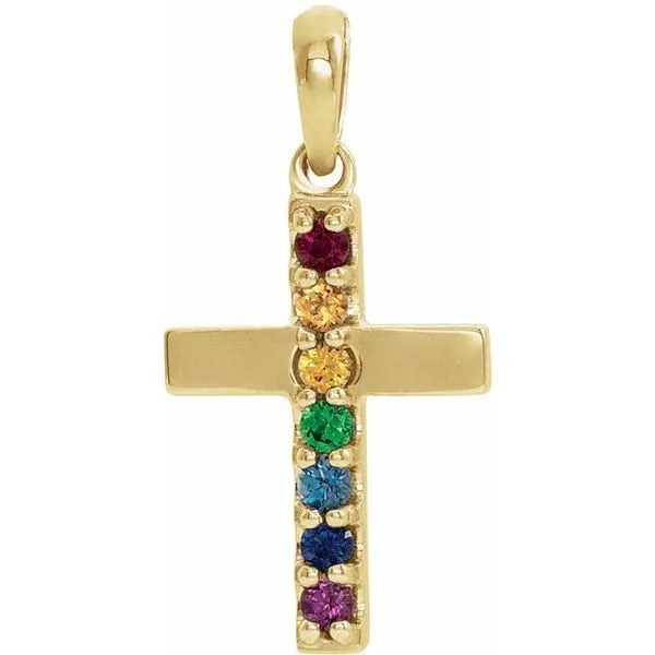 Accented Cross Pendant J. Meredith Jewelers Delafield, WI