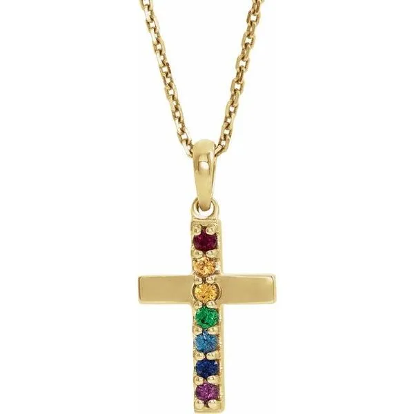 Accented Cross Necklace Smith Jewelers Franklin, VA