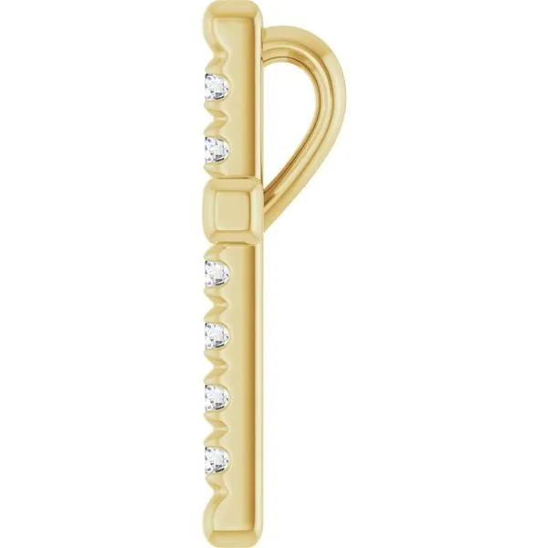 French-Set Cross Pendant Image 3 Diny's Jewelers Middleton, WI