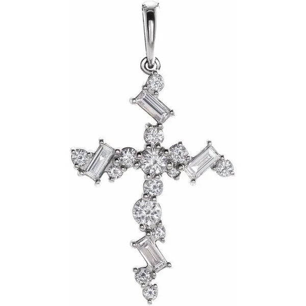 Scattered Cross Pendant Hopman Jewelers Elkhart, IN