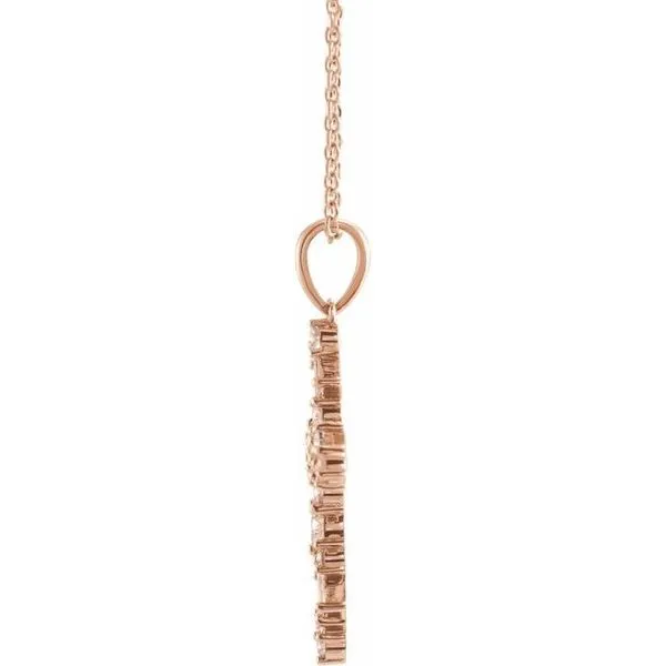 Scattered Cross Necklace Image 2 Jewelry Design Studio Jensen Beach, FL