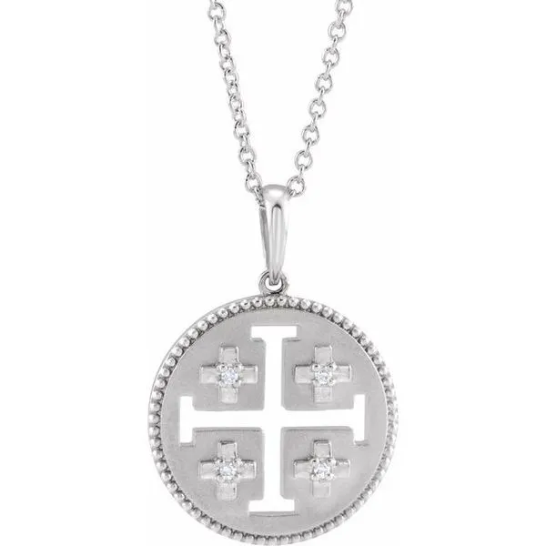 Jerusalem Cross Necklace Jewelry Design Studio Jensen Beach, FL