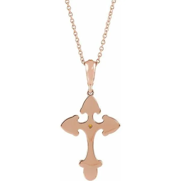 Cross Necklace Image 3 Cherry Street Jewelers Tulsa, OK