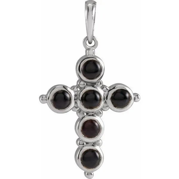 Cabochon Cross Pendant Cherry Street Jewelers Tulsa, OK