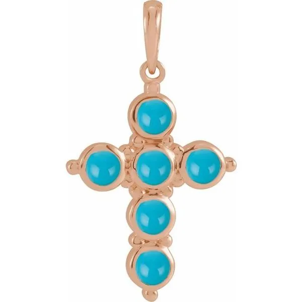 Cabochon Cross Pendant J. Meredith Jewelers Delafield, WI
