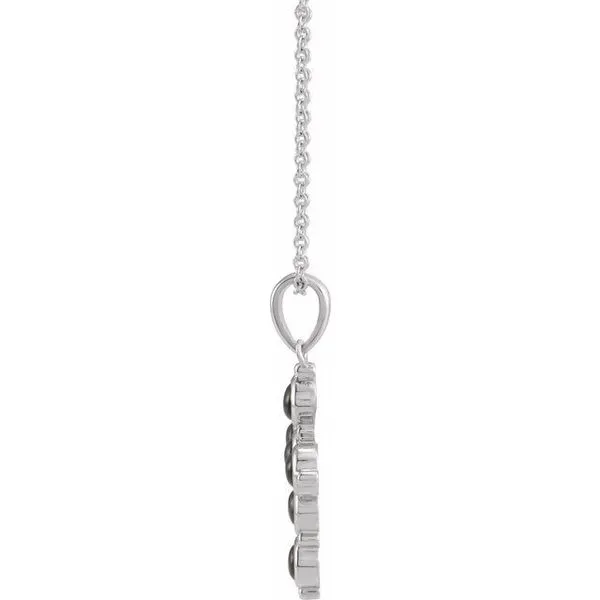 Cabochon Cross Necklace Image 2 Rasmussen Jewelers Spanish Fork, UT