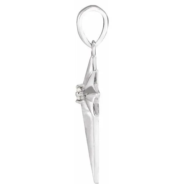 Star Cross Pendant Image 2 Cherry Street Jewelers Tulsa, OK