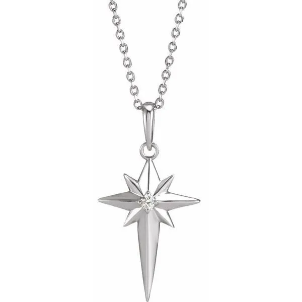 Star Cross Necklace Hopman Jewelers Elkhart, IN