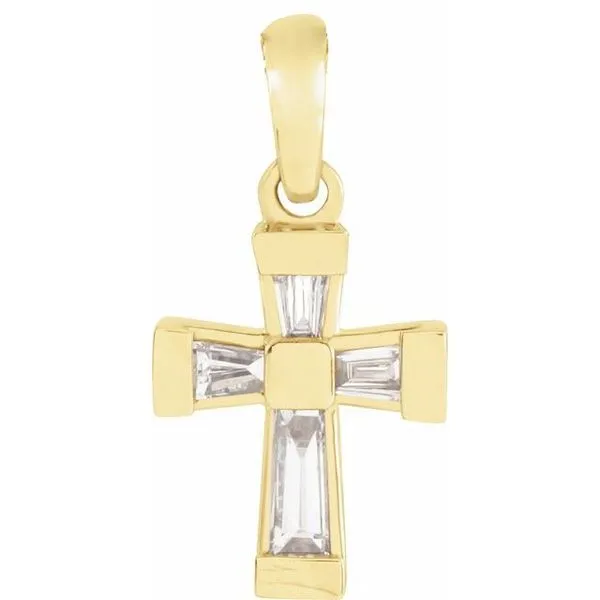 Accented Cross Pendant Hopman Jewelers Elkhart, IN