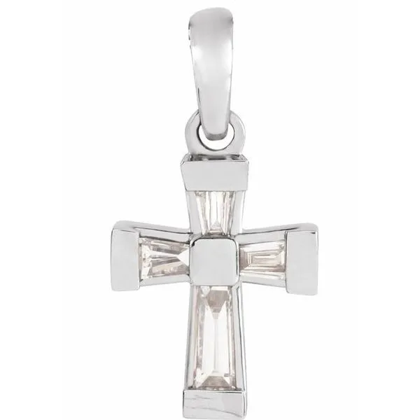 Accented Cross Pendant Hopman Jewelers Elkhart, IN