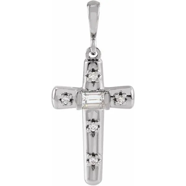 Accented Cross Pendant Hopman Jewelers Elkhart, IN