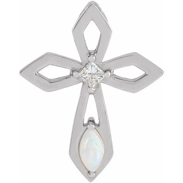 Pierced Cross Pendant D'Errico Jewelry Scarsdale, NY