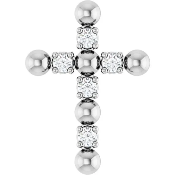 Beaded Cross Pendant J. Meredith Jewelers Delafield, WI