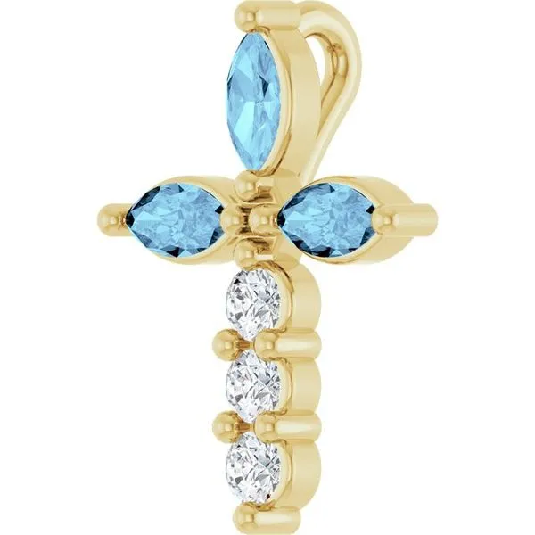 Cross Pendant Image 2 Hopman Jewelers Elkhart, IN