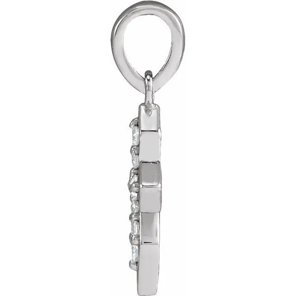Petite Cross Pendant Image 2 Rasmussen Jewelers Spanish Fork, UT