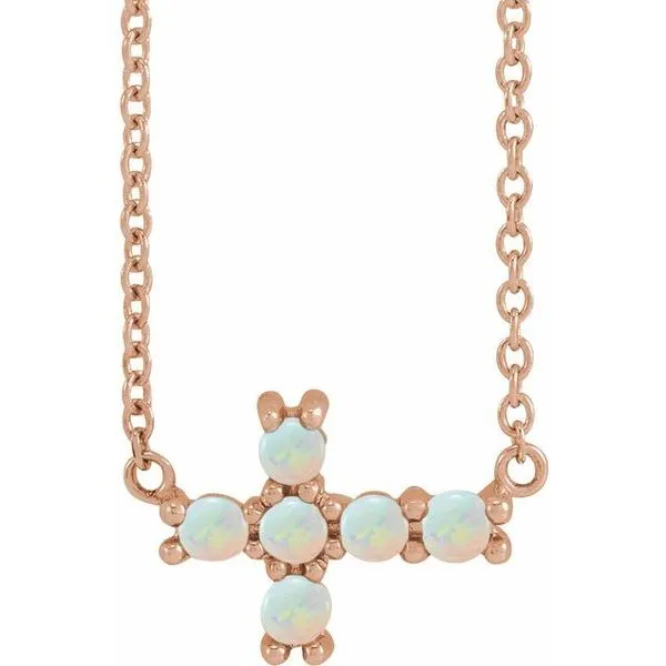 Sideways Cross Necklace Hopman Jewelers Elkhart, IN