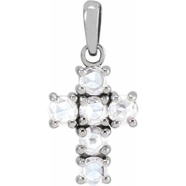 Rose-Cut Cross Pendant Hopman Jewelers Elkhart, IN