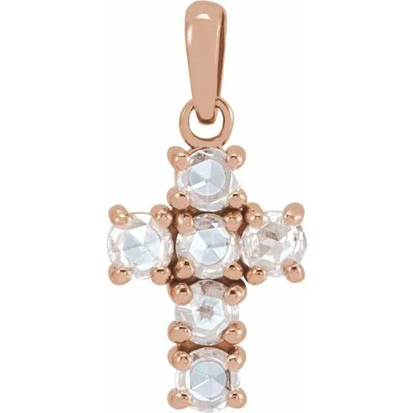 Rose-Cut Cross Pendant Hopman Jewelers Elkhart, IN