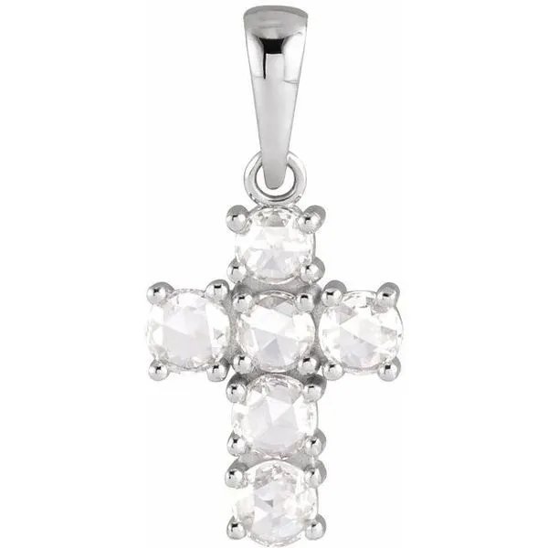 Rose-Cut Cross Pendant Moseley Diamond Showcase Inc Lexington, SC