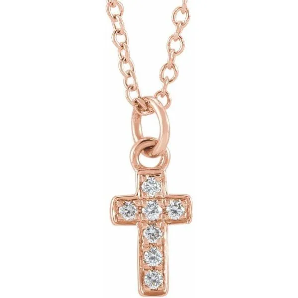 Youth Cross Necklace Jewelry Design Studio Jensen Beach, FL