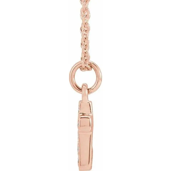 Youth Cross Necklace Image 2 Jewelry Design Studio Jensen Beach, FL