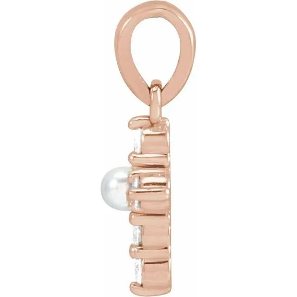 Pearl Cross Pendant Image 2 G.G. Gems, Inc. Scottsdale, AZ