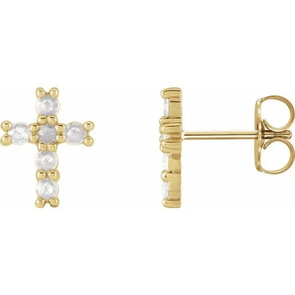 Cross Earrings Hopman Jewelers Elkhart, IN