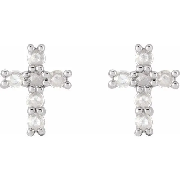 Cross Earrings Image 2 Jewelry Design Studio Jensen Beach, FL