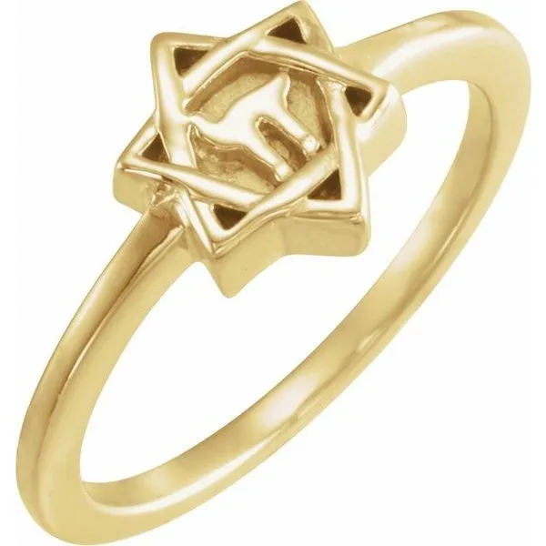 Star of David Ring J. Meredith Jewelers Delafield, WI