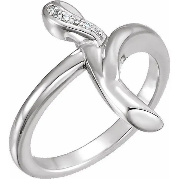 Accented Cross Ring Jewelry Design Studio Jensen Beach, FL