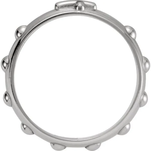 Rosary Ring Image 2 Arnold's Jewelry and Gifts Logansport, IN