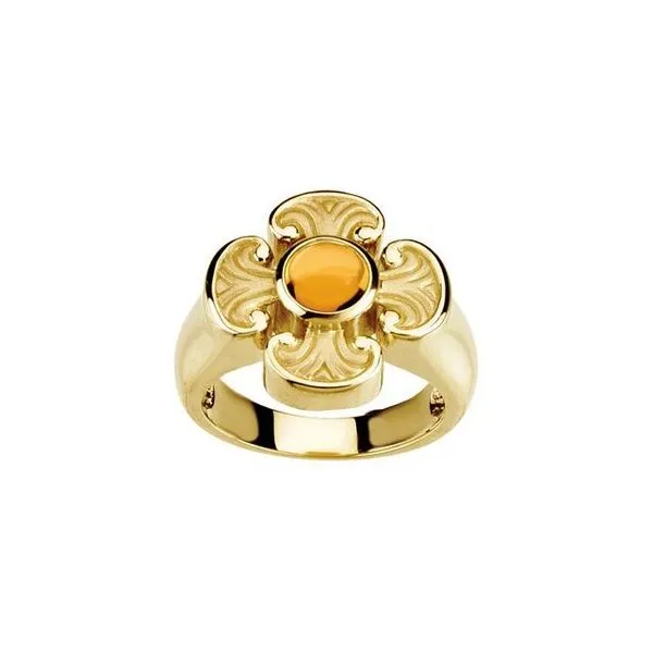 Maltese Cross Ring Image 3 Hopman Jewelers Elkhart, IN