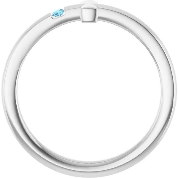 Youth Sideways Cross Ring Image 2 Cherry Street Jewelers Tulsa, OK